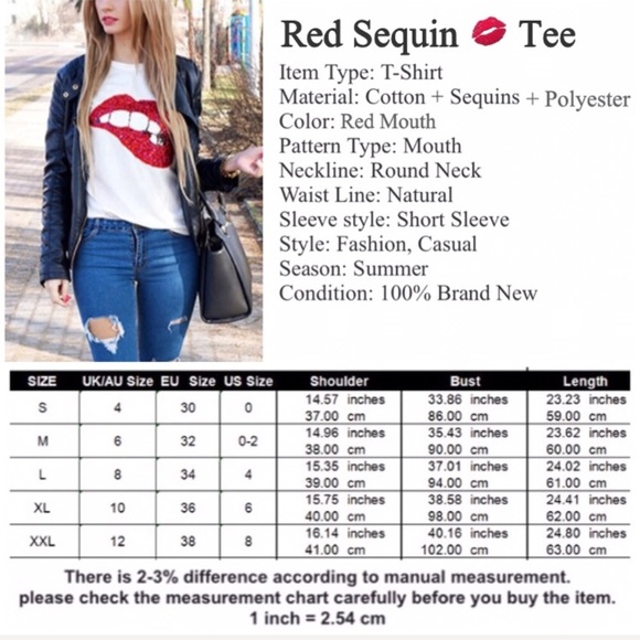 ๐ JOLIE Embellished Tee - Picture 3 of 7